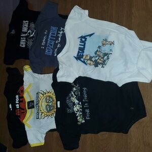 Babys first band shirts